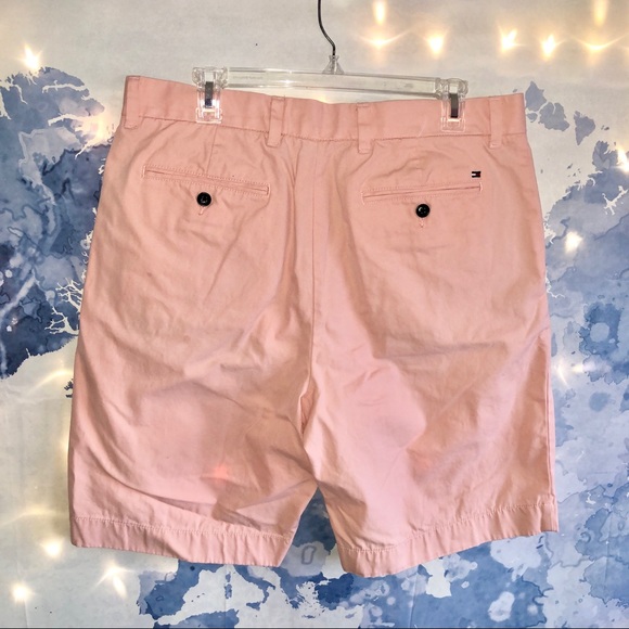 Tommy Hilfiger Classic Fit Flat Front Shorts - Picture 2 of 3